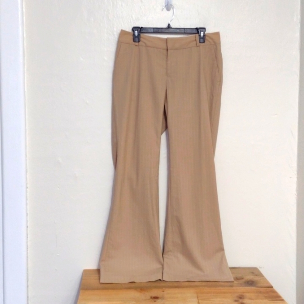 Banana Republic Tan Wide Leg Pants